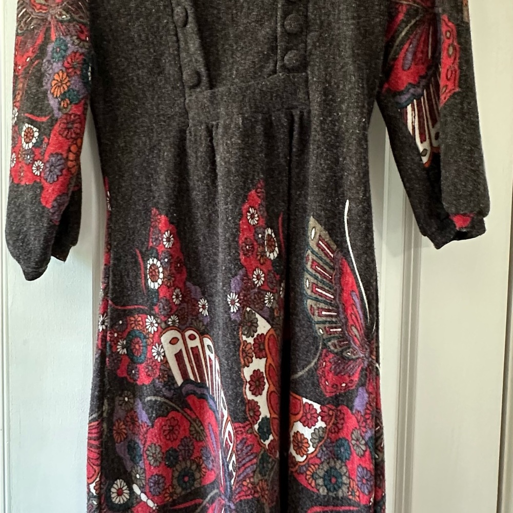 Elegant Floral Patterned Dress